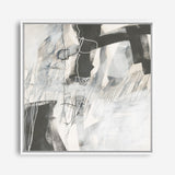 Shop Whats Happening V Neutral (Square) Canvas Print a painted abstract themed framed canvas wall art print from The Print Emporium artwork collection - Buy Australian made fine art painting style stretched canvas prints for the home and your interior decor space, TPE-WA-59011-CA-40X40-NF