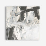 Shop Whats Happening V Neutral (Square) Canvas Print a painted abstract themed framed canvas wall art print from The Print Emporium artwork collection - Buy Australian made fine art painting style stretched canvas prints for the home and your interior decor space, TPE-WA-59011-CA-40X40-NF