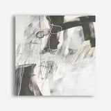 Shop Whats Happening V Neutral (Square) Canvas Print a painted abstract themed framed canvas wall art print from The Print Emporium artwork collection - Buy Australian made fine art painting style stretched canvas prints for the home and your interior decor space, TPE-WA-59011-CA-40X40-NF