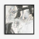 Shop Whats Happening V Neutral (Square) Canvas Print a painted abstract themed framed canvas wall art print from The Print Emporium artwork collection - Buy Australian made fine art painting style stretched canvas prints for the home and your interior decor space, TPE-WA-59011-CA-40X40-NF