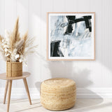 Shop Whats Happening V (Square) Art Print a painted abstract themed wall art print from The Print Emporium wall artwork collection - Buy Australian made fine art painting style poster and framed prints for the home and your interior decor room, TPE-WA-23513-AP