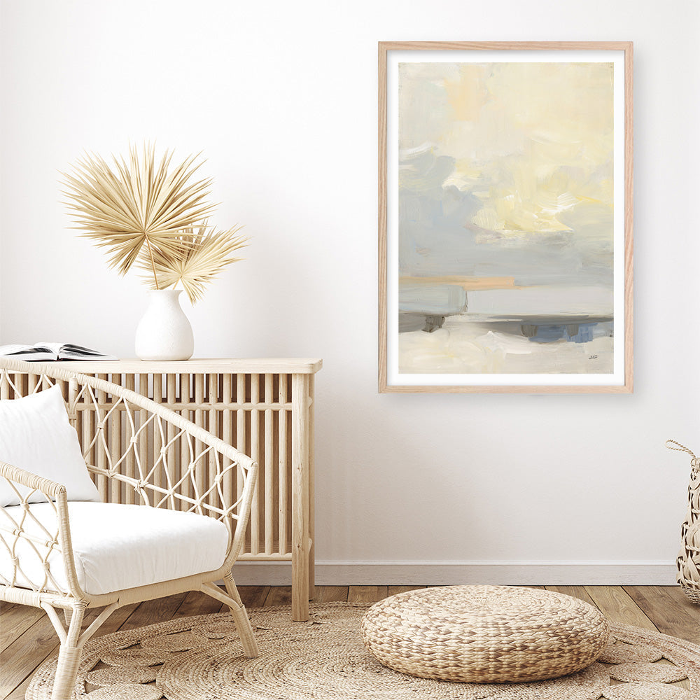 Shop Where Land Meets Sky Art Print a painted abstract themed wall art print from The Print Emporium wall artwork collection - Buy Australian made fine art painting style poster and framed prints for the home and your interior decor room, TPE-WA-67934-AP