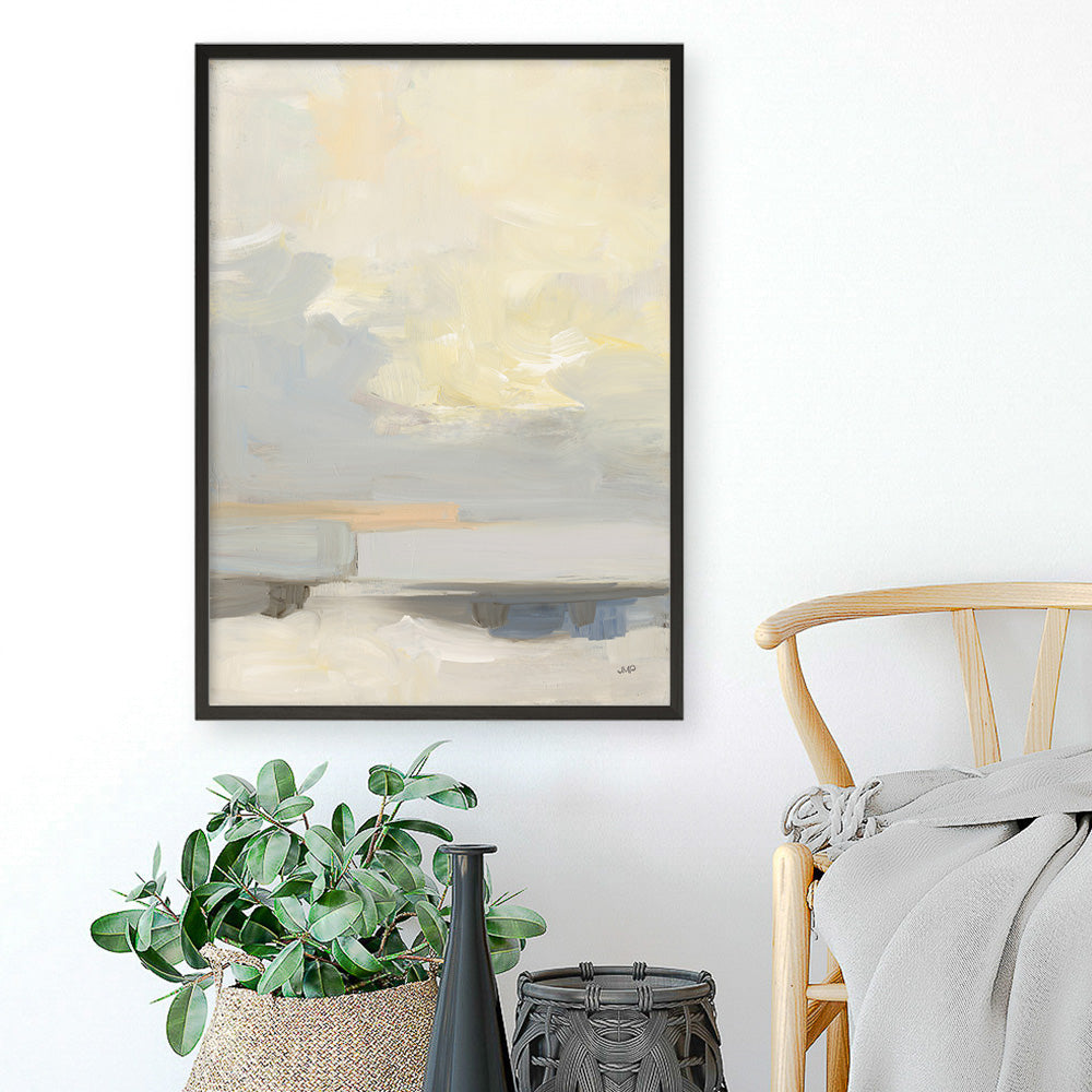 Shop Where Land Meets Sky Art Print a painted abstract themed wall art print from The Print Emporium wall artwork collection - Buy Australian made fine art painting style poster and framed prints for the home and your interior decor room, TPE-WA-67934-AP