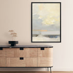 Shop Where Land Meets Sky Canvas Print a painted abstract themed framed canvas wall art print from The Print Emporium artwork collection - Buy Australian made fine art painting style stretched canvas prints for the home and your interior decor space, TPE-WA-67934-CA-35X46-NF