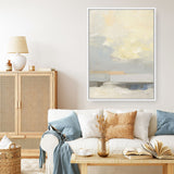 Shop Where Land Meets Sky Canvas Print a painted abstract themed framed canvas wall art print from The Print Emporium artwork collection - Buy Australian made fine art painting style stretched canvas prints for the home and your interior decor space, TPE-WA-67934-CA-35X46-NF