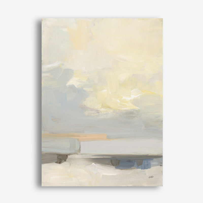 Shop Where Land Meets Sky Canvas Print a painted abstract themed framed canvas wall art print from The Print Emporium artwork collection - Buy Australian made fine art painting style stretched canvas prints for the home and your interior decor space, TPE-WA-67934-CA-35X46-NF