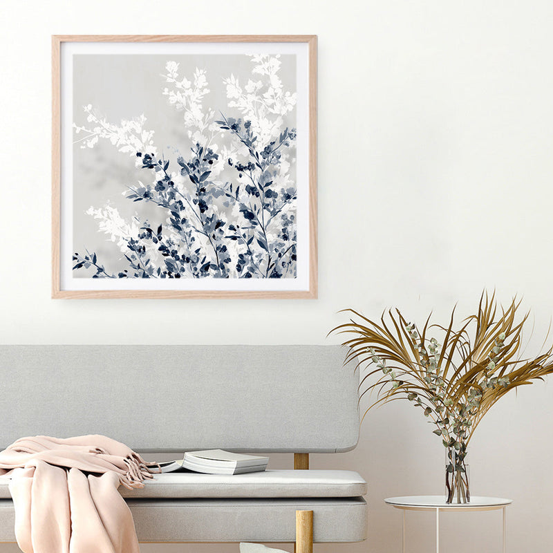 Shop Where Will We Be This Spring I (Square) Art Print a painted abstract themed wall art print from The Print Emporium wall artwork collection - Buy Australian made fine art painting style poster and framed prints for the home and your interior decor room, TPE-PC-EZ859-AP