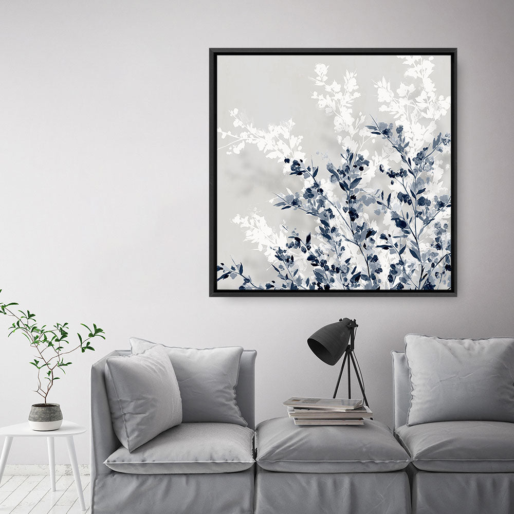 Shop Where Will We Be This Spring I (Square) Canvas Print a painted abstract themed framed canvas wall art print from The Print Emporium artwork collection - Buy Australian made fine art painting style stretched canvas prints for the home and your interior decor space, TPE-PC-EZ859-CA-40X40-NF