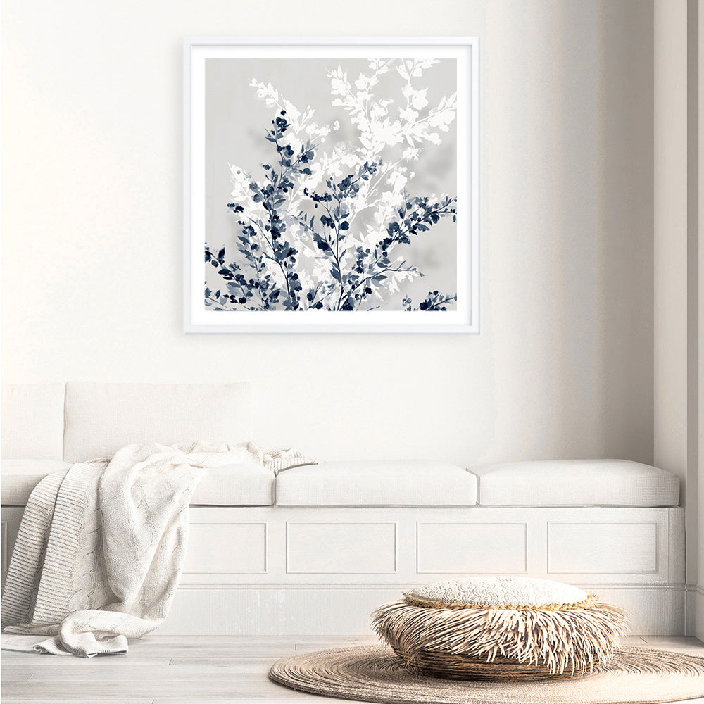 Shop Where Will We Be This Spring II (Square) Art Print a painted abstract themed wall art print from The Print Emporium wall artwork collection - Buy Australian made fine art painting style poster and framed prints for the home and your interior decor room, TPE-PC-EZ860-AP