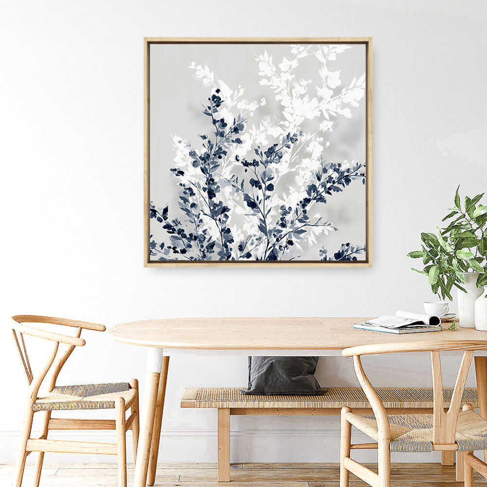 Shop Where Will We Be This Spring II (Square) Canvas Print a painted abstract themed framed canvas wall art print from The Print Emporium artwork collection - Buy Australian made fine art painting style stretched canvas prints for the home and your interior decor space, TPE-PC-EZ860-CA-40X40-NF