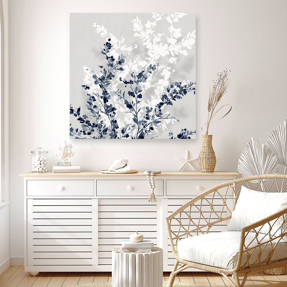 Shop Where Will We Be This Spring II (Square) Canvas Print a painted abstract themed framed canvas wall art print from The Print Emporium artwork collection - Buy Australian made fine art painting style stretched canvas prints for the home and your interior decor space, TPE-PC-EZ860-CA-40X40-NF