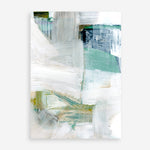 Shop White Blues I Art Print a painted abstract themed wall art print from The Print Emporium wall artwork collection - Buy Australian made fine art painting style poster and framed prints for the home and your interior decor room, TPE-PC-WZ023-AP