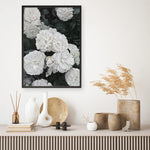 Shop White English Roses Art Print a floral themed painted wall art print from The Print Emporium wall artwork collection - Buy Australian made fine art painting style poster and framed prints for the home and your interior decor room, TPE-008-AP