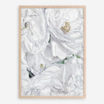 Shop White Flowers Art Print a floral themed painted wall art print from The Print Emporium wall artwork collection - Buy Australian made fine art painting style poster and framed prints for the home and your interior decor room, TPE-026-AP