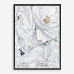 Shop White Flowers Art Print a floral themed painted wall art print from The Print Emporium wall artwork collection - Buy Australian made fine art painting style poster and framed prints for the home and your interior decor room, TPE-026-AP