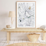Shop White Flowers Art Print a floral themed painted wall art print from The Print Emporium wall artwork collection - Buy Australian made fine art painting style poster and framed prints for the home and your interior decor room, TPE-026-AP