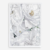 Shop White Flowers Art Print a floral themed painted wall art print from The Print Emporium wall artwork collection - Buy Australian made fine art painting style poster and framed prints for the home and your interior decor room, TPE-026-AP