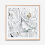 Shop White Flowers (Square) Art Print a floral themed painted wall art print from The Print Emporium wall artwork collection - Buy Australian made fine art painting style poster and framed prints for the home and your interior decor room, TPE-067-AP