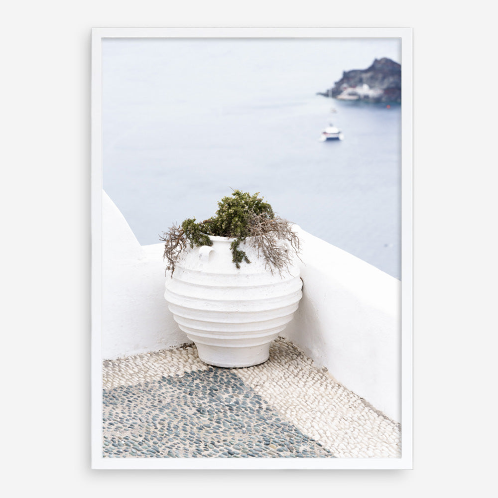 Shop White Grecian Urn Photo Art Print a coastal themed photography wall art print from The Print Emporium wall artwork collection - Buy Australian made fine art poster and framed prints for the home and your interior decor, TPE-1329-AP