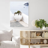 Shop White Grecian Urn Photo Canvas Print a coastal themed photography framed stretched canvas print from The Print Emporium wall artwork collection - Buy Australian made prints for the home and your interior decor space, TPE-1329-CA-35X46-NF
