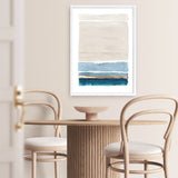 Shop White Sands Art Print a painted abstract themed wall art print from The Print Emporium wall artwork collection - Buy Australian made fine art painting style poster and framed prints for the home and your interior decor room, TPE-PC-PW124-AP