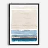 Shop White Sands Canvas Print a painted abstract themed framed canvas wall art print from The Print Emporium artwork collection - Buy Australian made fine art painting style stretched canvas prints for the home and your interior decor space, TPE-PC-PW124-CA-35X46-NF