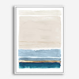 Shop White Sands Canvas Print a painted abstract themed framed canvas wall art print from The Print Emporium artwork collection - Buy Australian made fine art painting style stretched canvas prints for the home and your interior decor space, TPE-PC-PW124-CA-35X46-NF