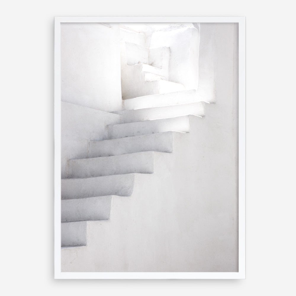 Shop White Steps II Photo Art Print a photography wall art print from The Print Emporium wall artwork collection - Buy Australian made fine art poster and framed prints for the home and your interior decor room, TPE-850-AP