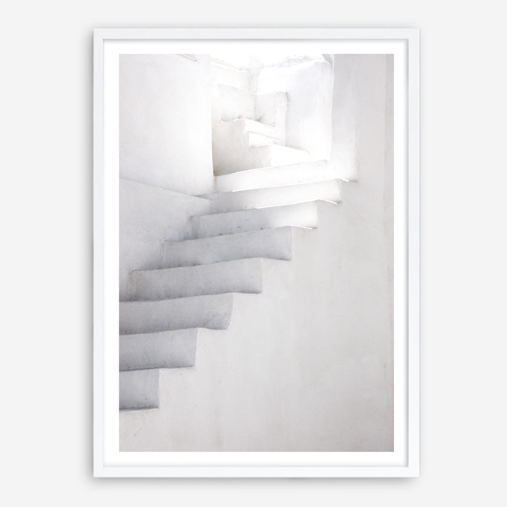 Shop White Steps II Photo Art Print a photography wall art print from The Print Emporium wall artwork collection - Buy Australian made fine art poster and framed prints for the home and your interior decor room, TPE-850-AP