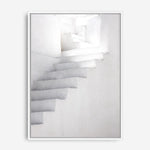 Shop White Steps II Photo Canvas Print a photography framed stretched canvas print from The Print Emporium wall artwork collection - Buy Australian made prints for the home and your interior decor space, TPE-850-CA-35X46-NF