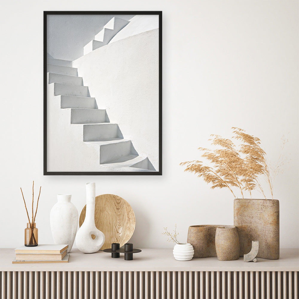Shop White Steps Photo Art Print a photography wall art print from The Print Emporium wall artwork collection - Buy Australian made fine art poster and framed prints for the home and your interior decor room, TPE-811-AP