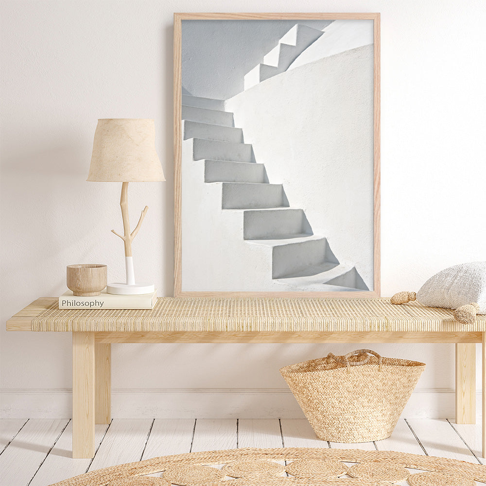 Shop White Steps Photo Art Print a photography wall art print from The Print Emporium wall artwork collection - Buy Australian made fine art poster and framed prints for the home and your interior decor room, TPE-811-AP