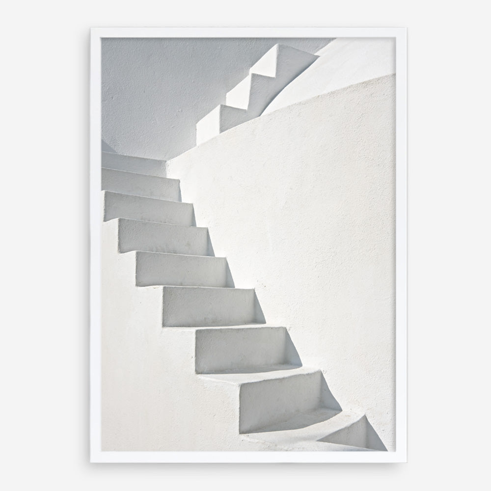 Shop White Steps Photo Art Print a photography wall art print from The Print Emporium wall artwork collection - Buy Australian made fine art poster and framed prints for the home and your interior decor room, TPE-811-AP