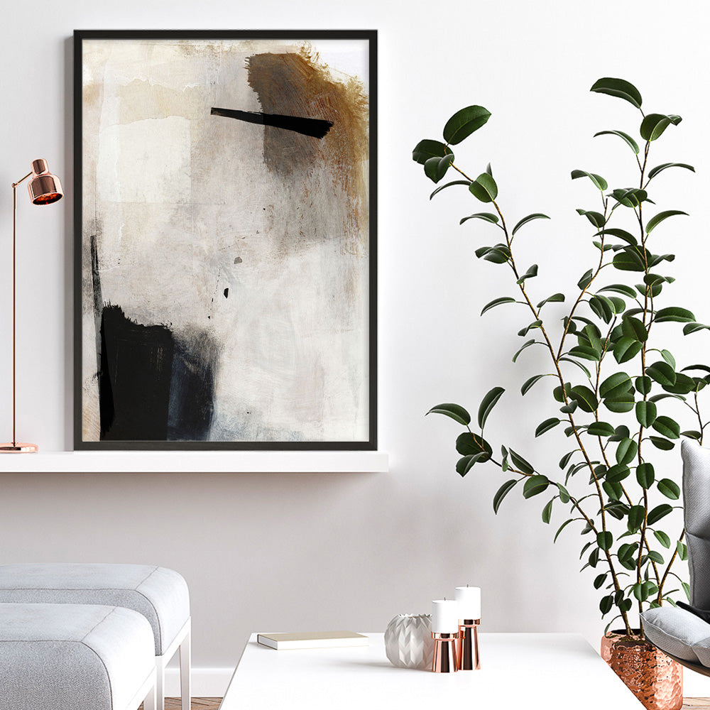 Shop Whole Day Art Print a painted abstract themed wall art print from The Print Emporium wall artwork collection - Buy Australian made fine art painting style poster and framed prints for the home and your interior decor room, TPE-DH-111-AP