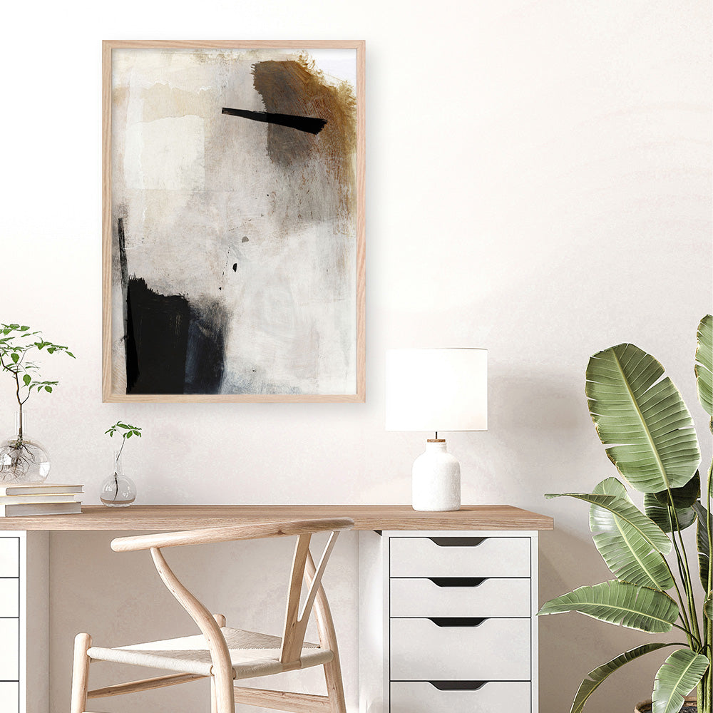 Shop Whole Day Art Print a painted abstract themed wall art print from The Print Emporium wall artwork collection - Buy Australian made fine art painting style poster and framed prints for the home and your interior decor room, TPE-DH-111-AP