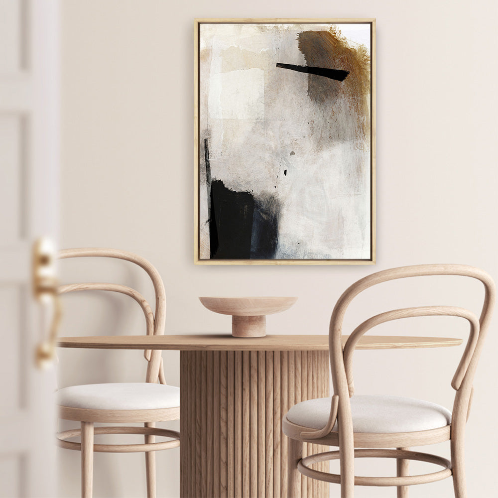 Shop Whole Day Canvas Print a painted abstract themed framed canvas wall art print from The Print Emporium artwork collection - Buy Australian made fine art painting style stretched canvas prints for the home and your interior decor space, TPE-DH-111-CA-35X46-NF