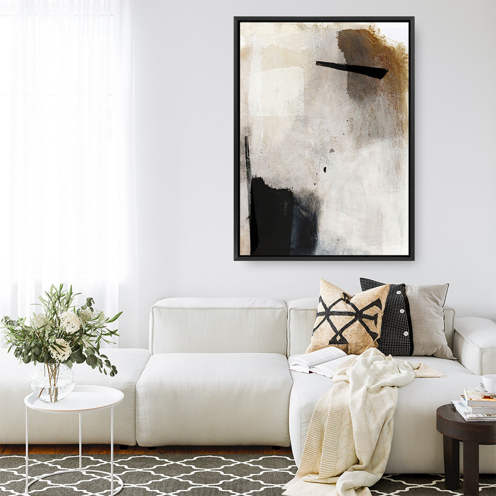 Shop Whole Day Canvas Print a painted abstract themed framed canvas wall art print from The Print Emporium artwork collection - Buy Australian made fine art painting style stretched canvas prints for the home and your interior decor space, TPE-DH-111-CA-35X46-NF