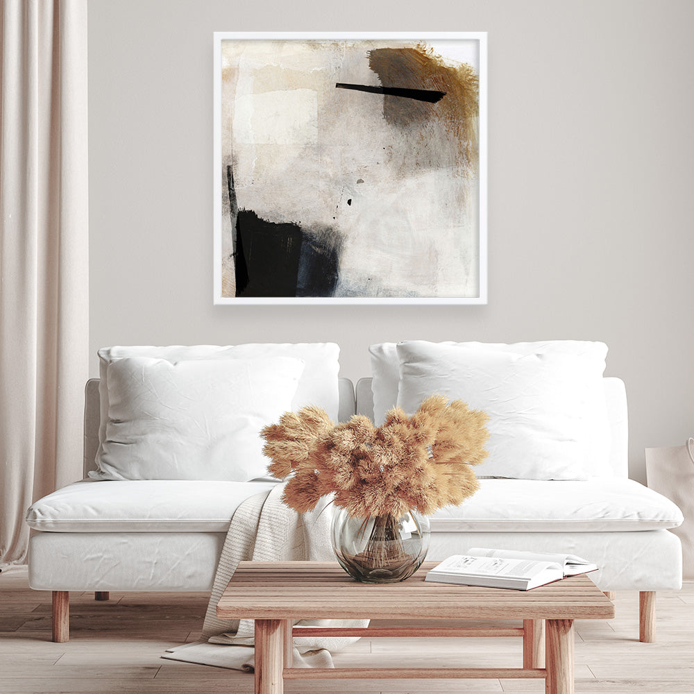 Shop Whole Day (Square) Art Print a painted abstract themed wall art print from The Print Emporium wall artwork collection - Buy Australian made fine art painting style poster and framed prints for the home and your interior decor room, TPE-DH-332-AP