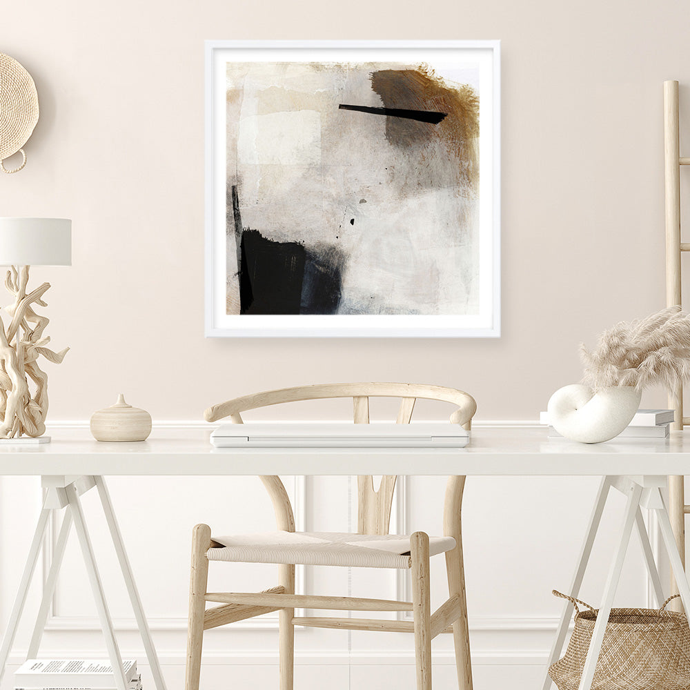 Shop Whole Day (Square) Art Print a painted abstract themed wall art print from The Print Emporium wall artwork collection - Buy Australian made fine art painting style poster and framed prints for the home and your interior decor room, TPE-DH-332-AP