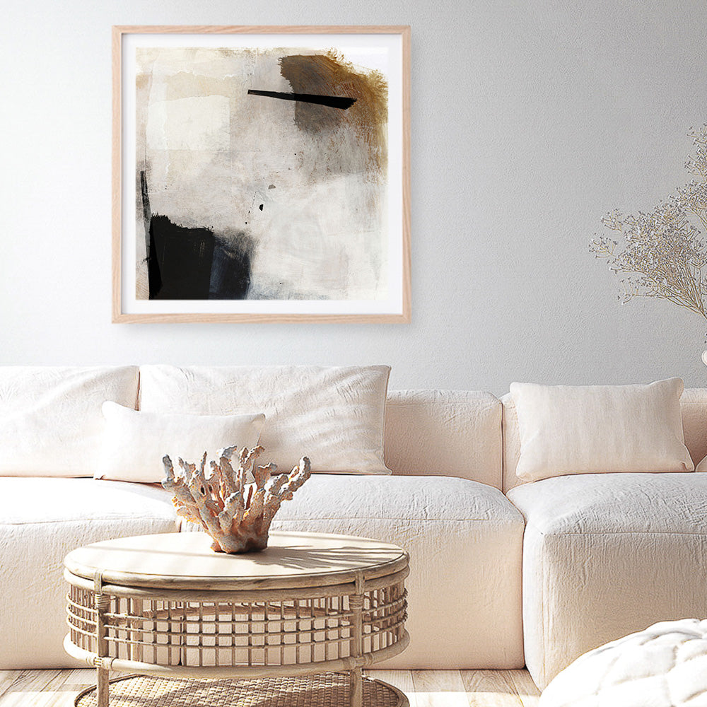 Shop Whole Day (Square) Art Print a painted abstract themed wall art print from The Print Emporium wall artwork collection - Buy Australian made fine art painting style poster and framed prints for the home and your interior decor room, TPE-DH-332-AP