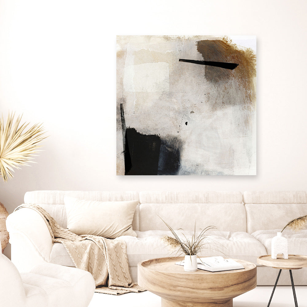 Shop Whole Day (Square) Canvas Print a painted abstract themed framed canvas wall art print from The Print Emporium artwork collection - Buy Australian made fine art painting style stretched canvas prints for the home and your interior decor space, TPE-DH-332-CA-40X40-NF