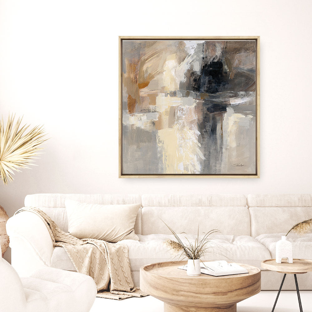 Shop Wings (Square) Canvas Print a painted abstract themed framed canvas wall art print from The Print Emporium artwork collection - Buy Australian made fine art painting style stretched canvas prints for the home and your interior decor space, TPE-WA-73223-CA-40X40-NF