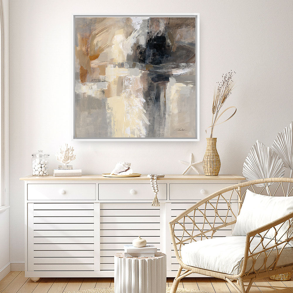 Shop Wings (Square) Canvas Print a painted abstract themed framed canvas wall art print from The Print Emporium artwork collection - Buy Australian made fine art painting style stretched canvas prints for the home and your interior decor space, TPE-WA-73223-CA-40X40-NF