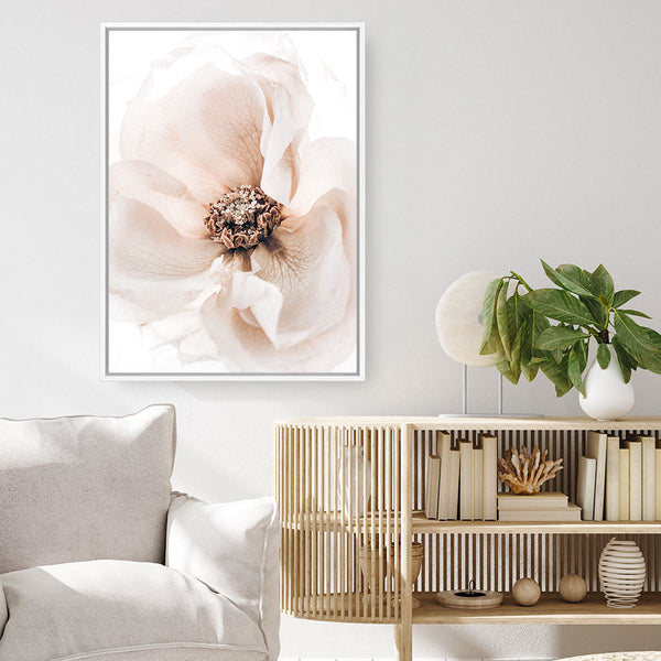 Shop Winter Blooms II Photo Canvas Print a floral themed photography framed stretched canvas print from The Print Emporium wall artwork collection - Buy Australian made prints for the home and your interior decor space, TPE-1139-CA-35X46-NF