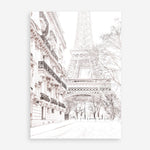 Shop Winter In Paris Photo Art Print an Eiffel Tower France themed photography wall art print from The Print Emporium wall artwork collection - Buy Australian made fine art poster and framed prints for the home and your interior decor room, TPE-607-AP