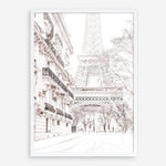 Shop Winter In Paris Photo Art Print an Eiffel Tower France themed photography wall art print from The Print Emporium wall artwork collection - Buy Australian made fine art poster and framed prints for the home and your interior decor room, TPE-607-AP
