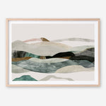 Shop Winter In The Mountains Art Print a painted abstract themed wall art print from The Print Emporium wall artwork collection - Buy Australian made fine art painting style poster and framed prints for the home and your interior decor room, TPE-PC-PI393-AP