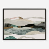 Shop Winter In The Mountains Art Print a painted abstract themed wall art print from The Print Emporium wall artwork collection - Buy Australian made fine art painting style poster and framed prints for the home and your interior decor room, TPE-PC-PI393-AP