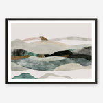 Shop Winter In The Mountains Art Print a painted abstract themed wall art print from The Print Emporium wall artwork collection - Buy Australian made fine art painting style poster and framed prints for the home and your interior decor room, TPE-PC-PI393-AP