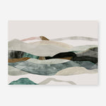 Shop Winter In The Mountains Art Print a painted abstract themed wall art print from The Print Emporium wall artwork collection - Buy Australian made fine art painting style poster and framed prints for the home and your interior decor room, TPE-PC-PI393-AP